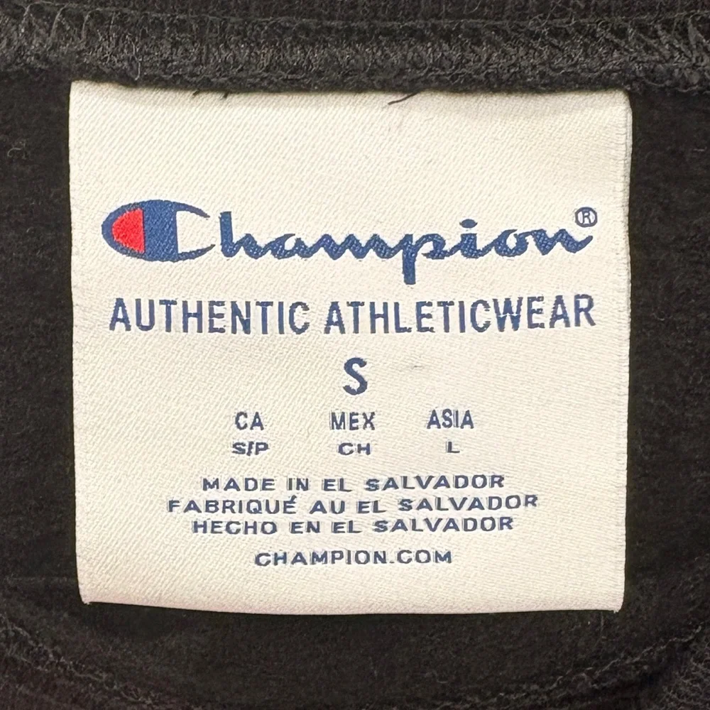 Champion Duke Official Licensed Blue Devils Black Crewneck Sweatshirt Unisex SM